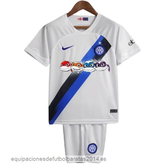 Nuevo 2ª Conjunto De Niños Inter Milan 23/24 I Blanco Baratas
